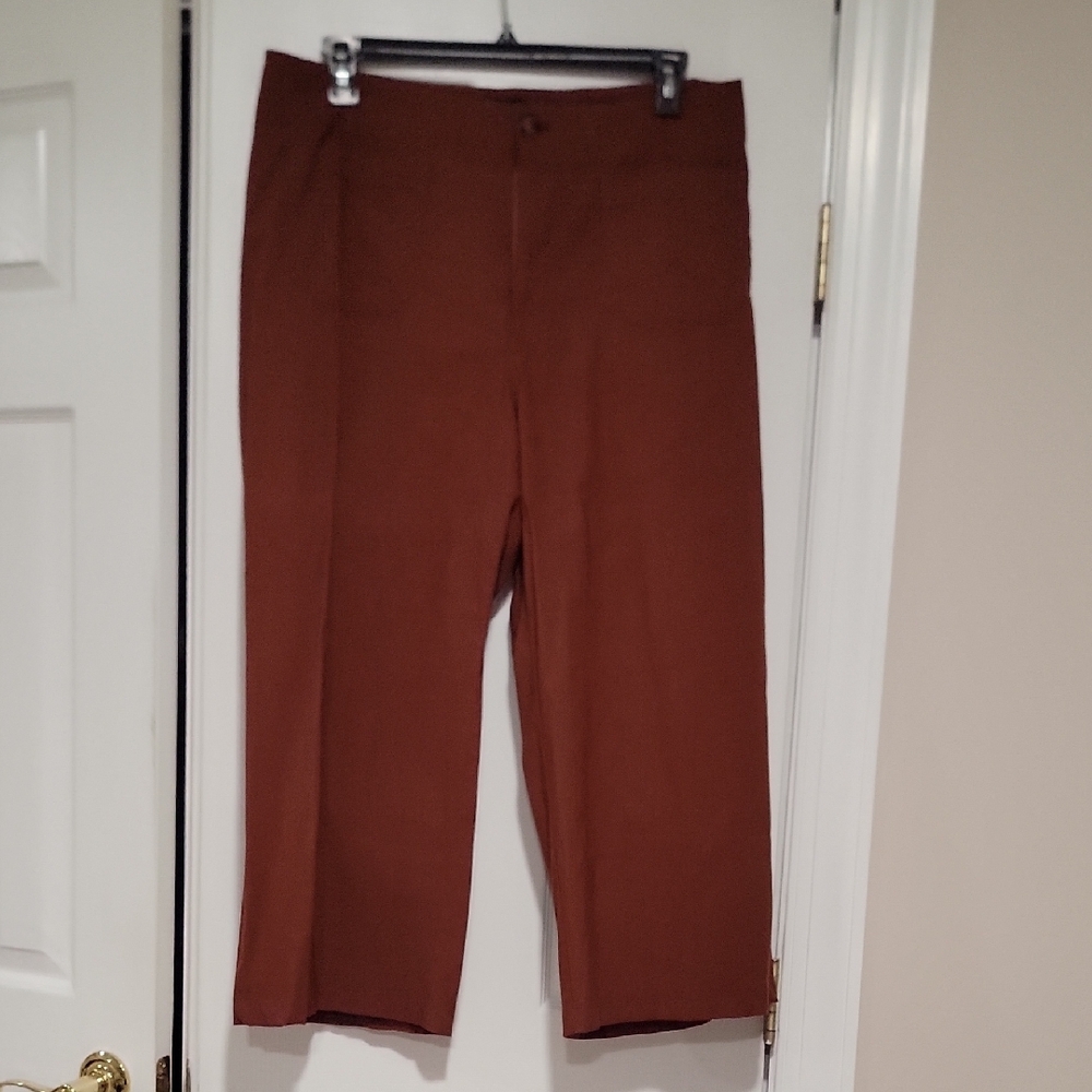 Maeve Women's Tailored Brown Dress Pants